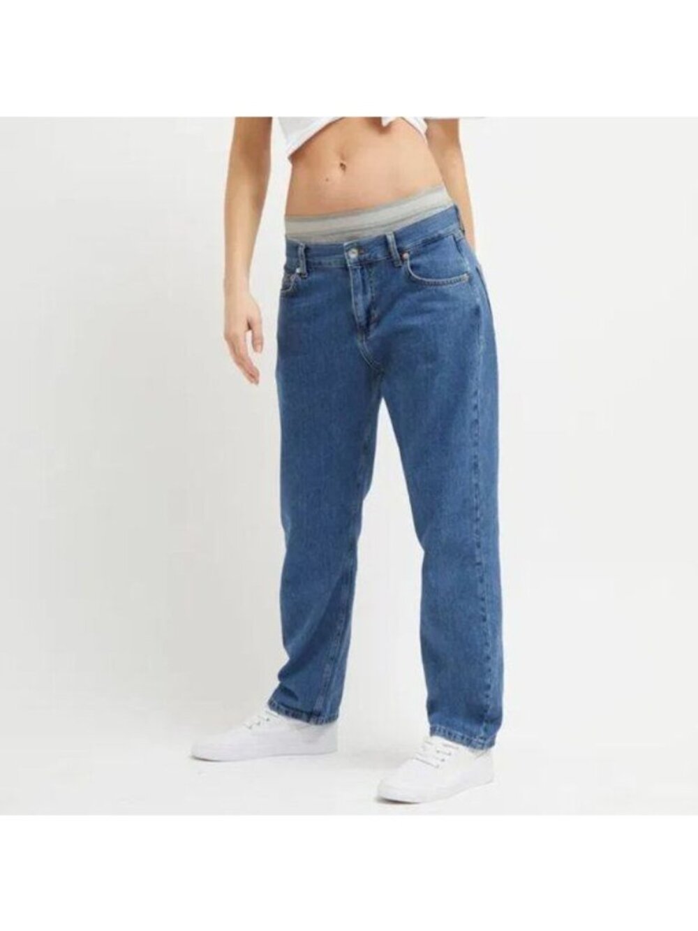 FRENCH CONNECTION Fitz Denim Super Slouchy Boyfriend Jeans